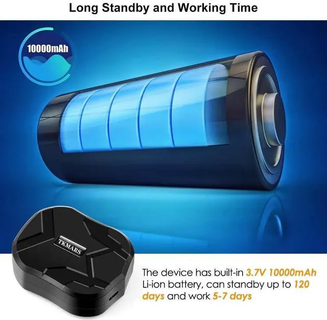 Alt view image 5 of 6 - 4G GPS Tracker for Vehicles TK905B 10000mAh Long Battery No Subscription Real Time Tracking Device, Magnetic Hidden Car Tracker with Geo Fence Alerts History Playback for Car Motorcycle Truck