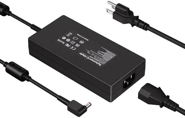 Main image of 19.5V 11.8A 230W Laptop Charger for Acer Nitro 5 16 17 14 Predator Helios 300 PH315-53 54 55 AN16-51 AN17-71 Predator Triton 300 500 Aspire 7 A715-41G A715-42G Laptop Power Supply Adapter-5.5 * 1.7MM