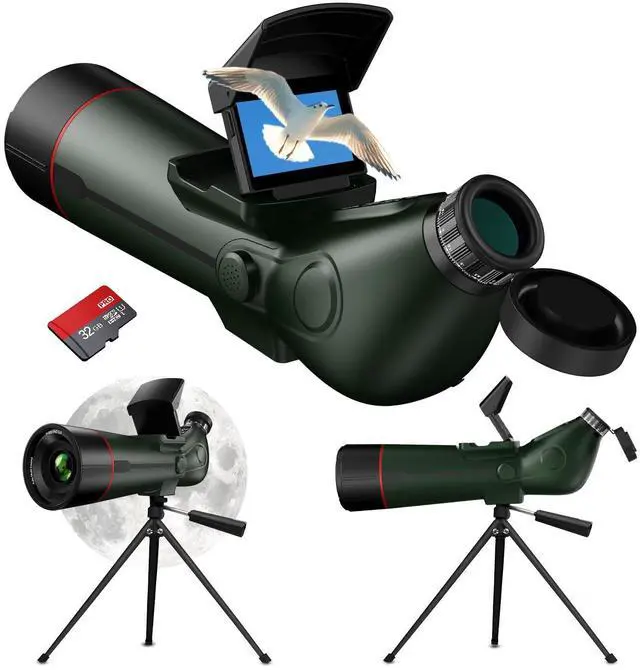 Main image of Smart Telescope Portable Digital Electronic Telescopes Refractor Telescope | Desktop Tripod Portable 4K Astrophotography Camera,Large Objective Lens Bird Watching Wildlife Viewing Beginners Astronomy