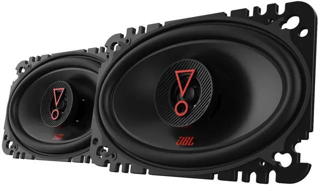 Main image of Stage 36427 - 4" x 6" 2 Two-Way Car Audio Speaker, Black