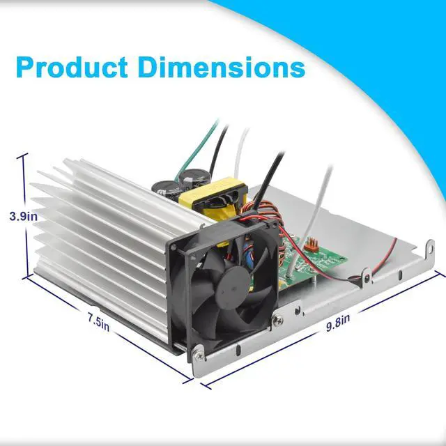 Alt view image 2 of 6 - PD4560CSV Power Converter for PD4500 Series Power Center RV Marine Battery Charger -60A