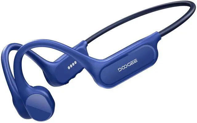 Main image of Bone Conduction Headphones IP68 Waterproof Swimming Headphones,10H Running Headphones Bluetooth 5.4 Open Earphones 32GB MP3 Dual Modes for Cycling,Underwater Swimming,Fitness (Blue)