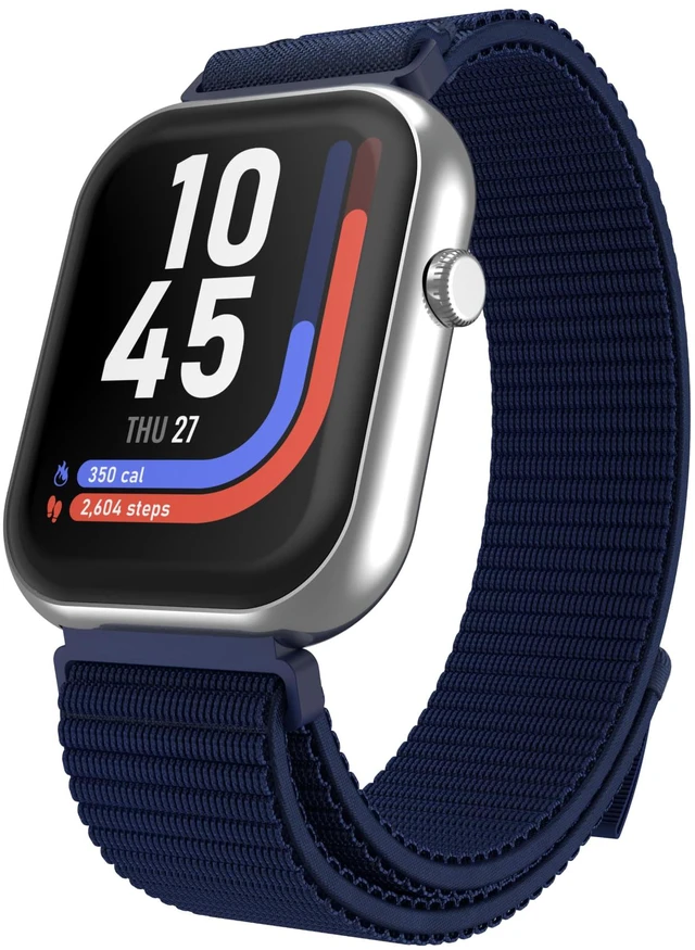 Main image of AIR 5 Smartwatch, 1.85" AMOLED Display, Bluetooth Calling, 100+ Sports Modes, Heart Rate, SpO2, Sleep & Stress Tracking, Water Resistant, 7-Day Battery Life, for Android & iPhone