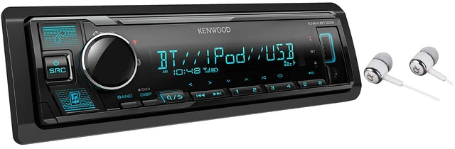 Alt view image 2 of 3 - Bluetooth USB MP3 WMA AM/FM Digital Media Player Dual Phone Connection Pandora Car Stereo Receiver/Free Alphasonik Earbuds