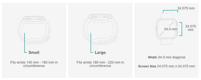 Alt view image 6 of 6 - Versa Lite Edition Smart Watch, One Size (S and L Bands Included), 1 Count