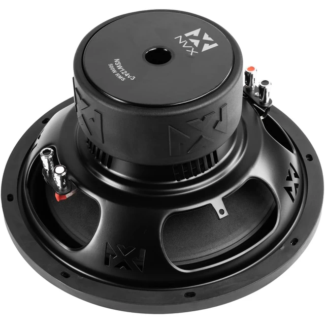 Alt view image 7 of 7 - NSW124v3 12" 1000 Peak (500RMS) Dual 4-Ohm N-Series Car Subwoofer (NSW124 Version 3)