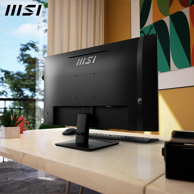 Alt view image 3 of 4 - PRO MP271A E2 27-inch IPS 1920 x 1080 (FHD) Gaming Office Monitor, 120Hz, Free-Sync, HDMI, DisplayPort, VGA Port, VESA Mountable, Tilt, Speaker, 4-Side Slim Bezel 1ms, Black
