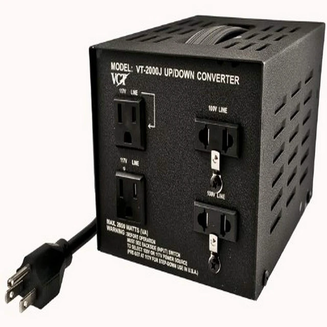 Main image of VT-2000J - Japanese Step Up/Down Voltage Transformer Converts Japan 100 Volts To 110V OR Vice Versa - 2000 Watt