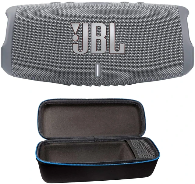 Main image of Charge 5 (Gray) + Bundle with divvi! Protective Hardshell Case (Black)