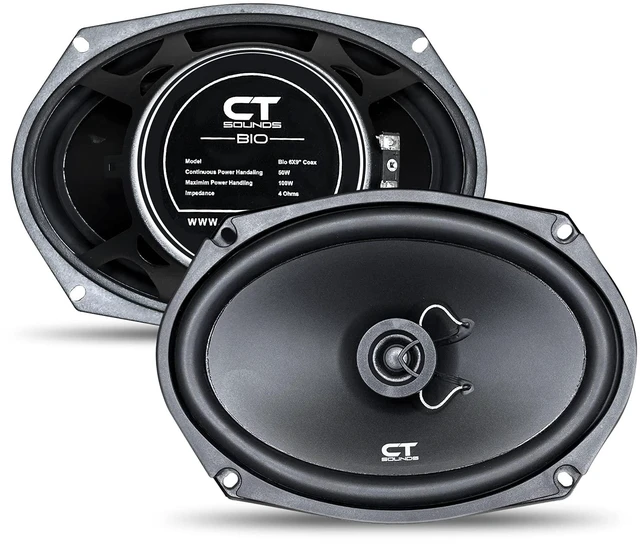 Alt view image 4 of 6 - BIO-6X9-COX 6x9 Inch Coaxial Car Speakers, 200 Watts Max, Pair