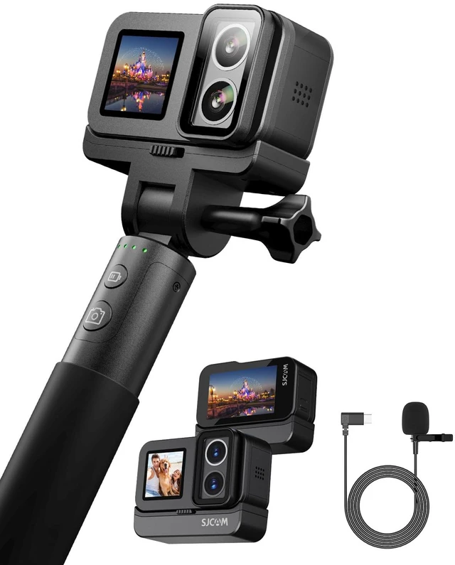Main image of SJ20 Action Camera,MIC Ultra Night Vision & True 4K,8H Power,4K Dual Lens,154° Wide-Angle FOV,Low-Light Motion,Super Stabilization,8X Zoom,30M for Snorkling,Surfing,Diving