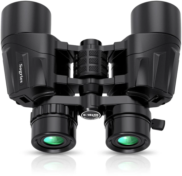 Main image of 6-16x40 Zoom Binoculars for Adults High Powered Alaska Cruise Ship Stargazing Binoculars with Zoom Bird Watching Camping Hiking Travel Concert Long Range Binoculars Waterproof Clear Low Light