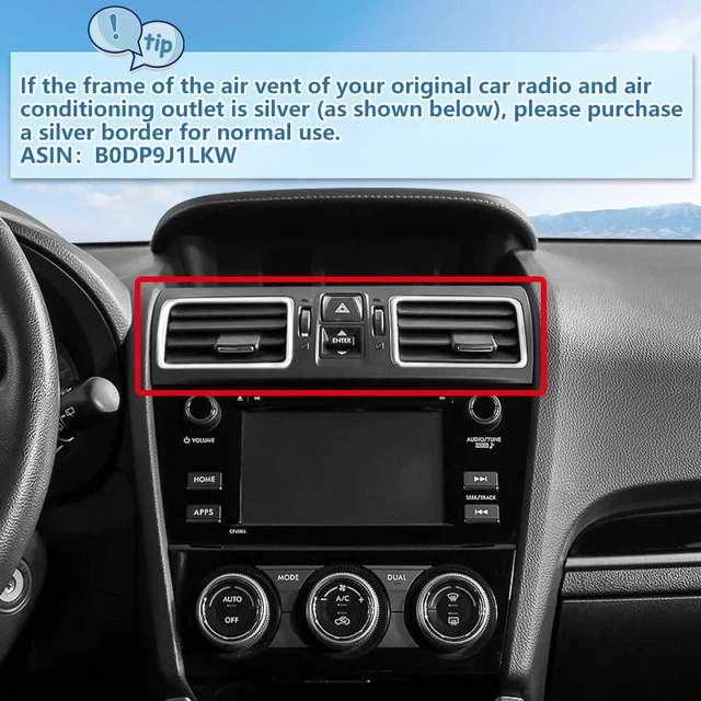 Alt view image 3 of 4 - Android 13 2G RAM 32G ROM Car Radio Stereo for Subaru Forester WRX Impreza 2013 2014 2015 with CarPlay Android Auto Bluetooth GPS Backup Camera