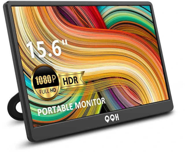 Main image of Portable Monitor, 15.6" Portable Travel Monitor for Laptop 1080P FHD IPS Second Screen, USB C HDMI External Gaming Monitor Display for Computer Phone PC PS4 PS5 Xbox Switch (Z1-9)