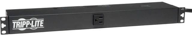 Main image of 13 Outlet Horizontal 1U Rackmount PDU, 15 Amps, 120V, 15ft Cord, Power Strip for Network Server Racks, 15A Circuit Breaker, NEMA 5-15 Outlets & Power Cord, (PDU1215)