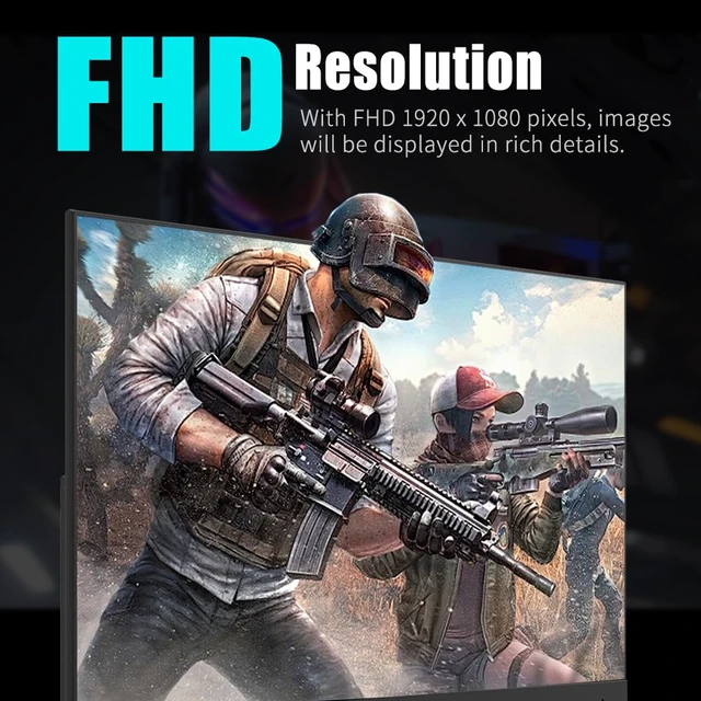 Alt view image 2 of 4 - Gaming Monitor 24 Inch FHD 144hz, IPS 1ms 1080p Computer Monitor with 110% sRGB, Bluelight Filter, HDMI & VGA Port, Support Wall Mount