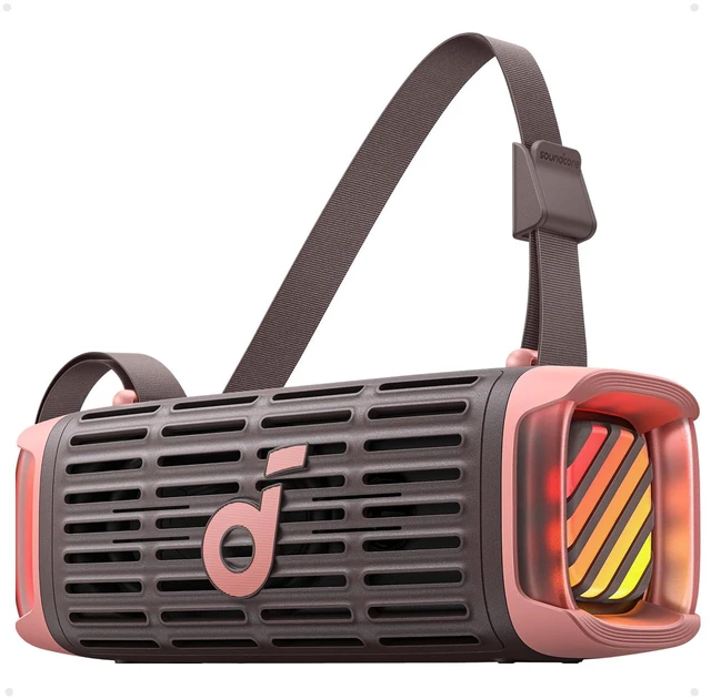 Main image of Boom 3i by Anker, Compact Outdoor Speaker, IP68 Waterproof, Floating Playback, Saltwater-Resistant, BassUp 2.0, 50W Portable Speaker, Bluetooth 5.3, 16H, TWS, Kayak/Fishing/Camping-Brown