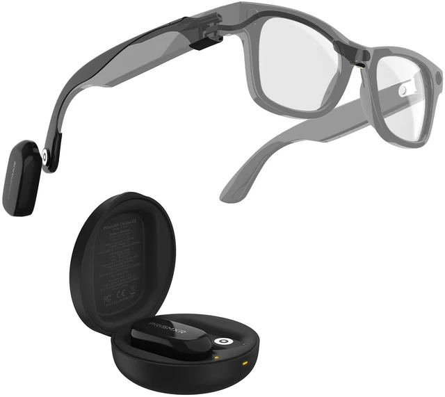 Main image of Carina C2 Wearable Battery Pack for RayBan Meta Glasses, Ultra-Light Magnetic, Portable Charger with 14-19H Extended Battery Life (for Wayfarer Large)