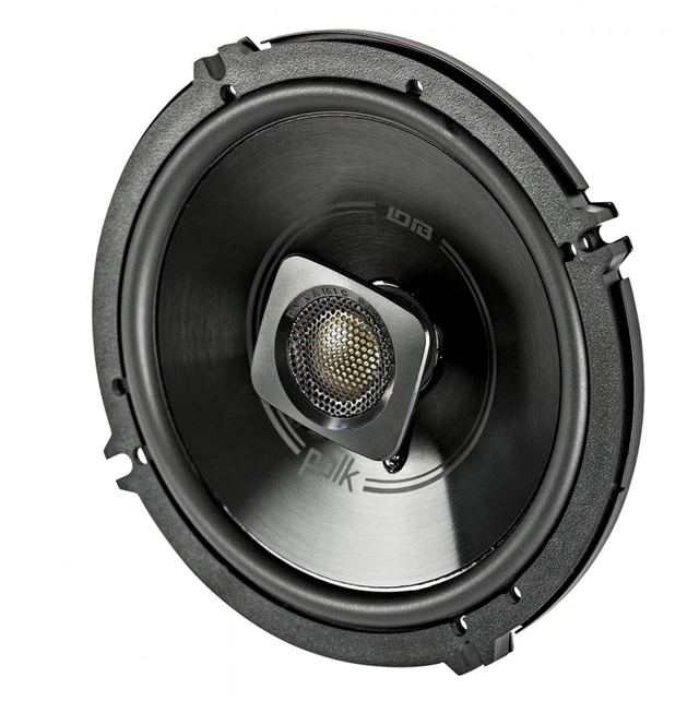 Alt view image 4 of 4 - DB652 DB+ Series 6.5 Inch Marine Speakers, 2-Way Coaxial for Car Audio & Boat, 40-22kHz Frequency Response, Polypropylene Woofer Cone, 3/4" Silk Dome Tweeter, Black