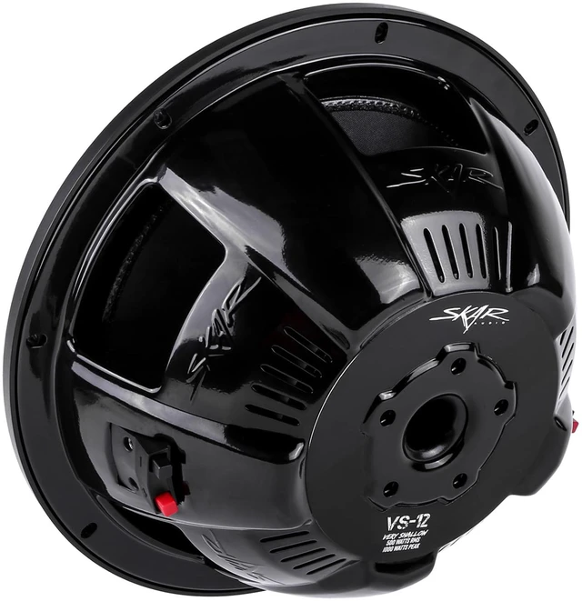 Alt view image 4 of 4 - VS-12 D4 12" 1000W Max Power Dual 4 Ohm Shallow Mount Car Subwoofer