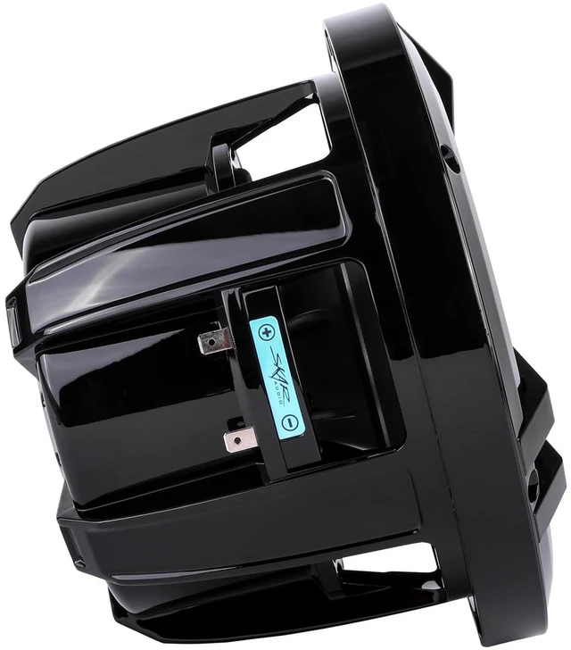 Alt view image 3 of 4 - SKM8WBD2 8" 500W Max Power Dual 2 Ohm Marine Subwoofer (Black)