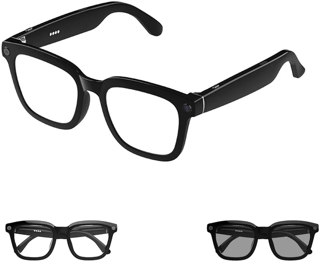 Main image of Ai Smart Glasses with Camera and Bluetooth - 4K HD Video Recording, Real-Time Translation, with Color-Changing Lenses for Travel, Sports, Outdoor Use