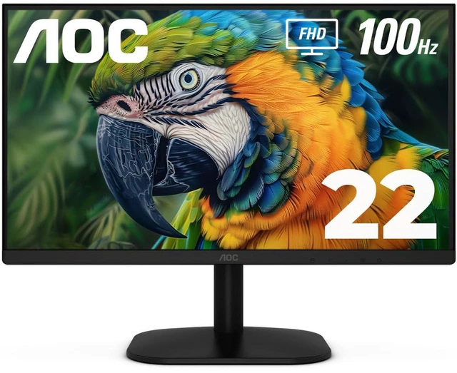 Main image of 22B2HM2 22" Full HD (1920 x 1080) 100Hz LED Monitor, Adaptive Sync, VGA x 1, HDMI x 1, Flicker-Free, Low Blue Light, HDR Ready, VESA, Tilt Adjust, Earphone Out, Eco-Friendly
