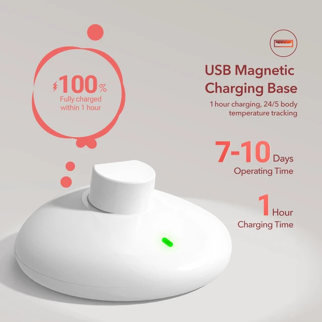 Alt view image 7 of 7 - Ring Gen1 for Fertility and Ovulation Tracking - Size First Sizing Kit - App Auto-Sync - Period & BBT Tracker - Sleep Analysis for Women - Rechargeable & Waterproof Size6