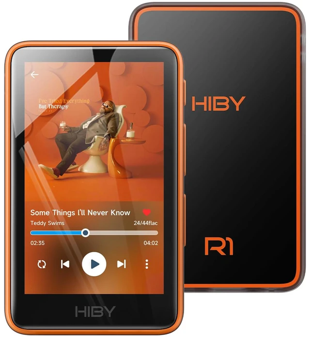 Main image of R1 HiFi MP3 Player with Bluetooth 5.1 Tidal Qobuz DSD 256 Native Lossless Music Player with Touchscreen/Hi Res Audio Certified/MSEB Tuning/2TB Expanded Memory