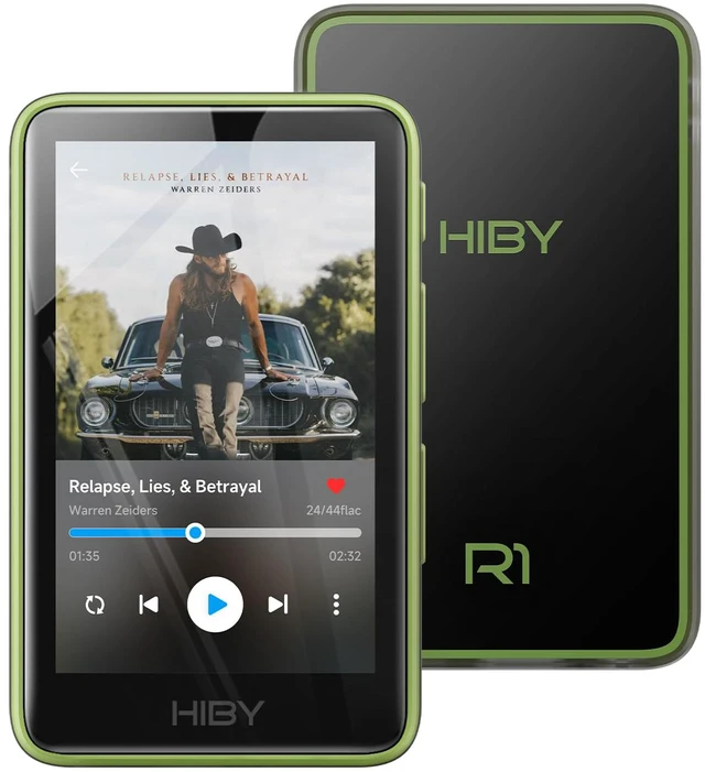 Main image of R1 HiFi MP3 Player with Bluetooth 5.1 Tidal Qobuz DSD 256 Native Lossless Music Player with Touchscreen/Hi Res Audio Certified/MSEB Tuning/2TB Expanded Memory