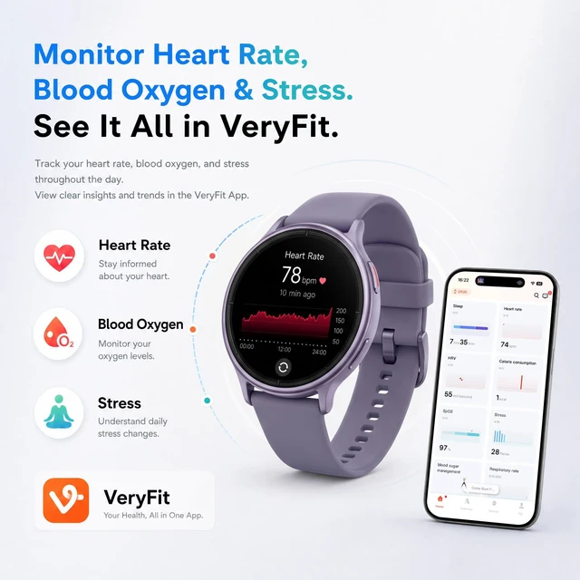 Alt view image 4 of 7 - Smart Watch for Women (Answer/Make Call), 1.65" HD Fitness Tracker with Heart Rate/SpO2/Sleep Monitor, Pedometer, 110+ Sports Modes, 3ATM Waterproof, 7-Day Battery, for iOS Android