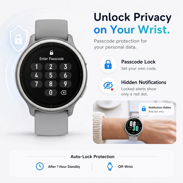 Alt view image 3 of 7 - Smart Watch for Men Women (Answer/Make Call), 1.65" HD Fitness Tracker with Heart Rate/SpO2/Sleep Monitor, Pedometer, 110+ Sports Modes, 3ATM Waterproof, 7-Day Battery, for iOS Android