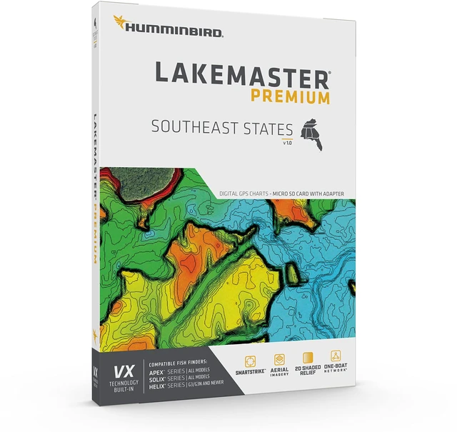 Alt view image 2 of 3 - LakeMaster Premium Map SD Card for Fish Finders