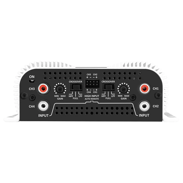 Alt view image 4 of 7 - Taramps TS 1200x4 Amplifier Car Audio 1200W RMS 2 Ohms 4 Channels 2 Bridged Channels, Full Range Crossover Fixed RCA/Wire Input - Multichannel Class D