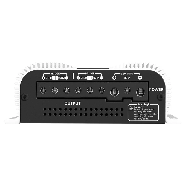 Alt view image 5 of 7 - Taramps TS 1200x4 Amplifier Car Audio 1200W RMS 2 Ohms 4 Channels 2 Bridged Channels, Full Range Crossover Fixed RCA/Wire Input - Multichannel Class D