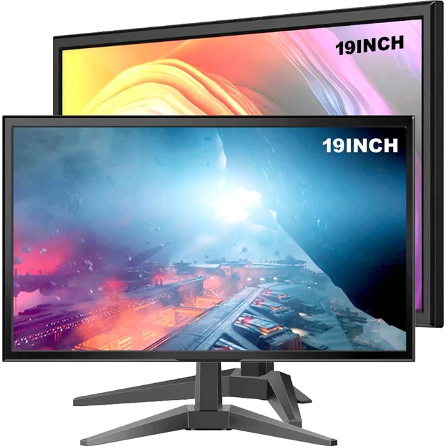 Main image of 19-inch Full HD 75Hz Small Thin Monitor for laptops, Computers and desktops, HD+ 1440 x 900p, Anti-Glare, LED Display, VGA/HDMI Connection