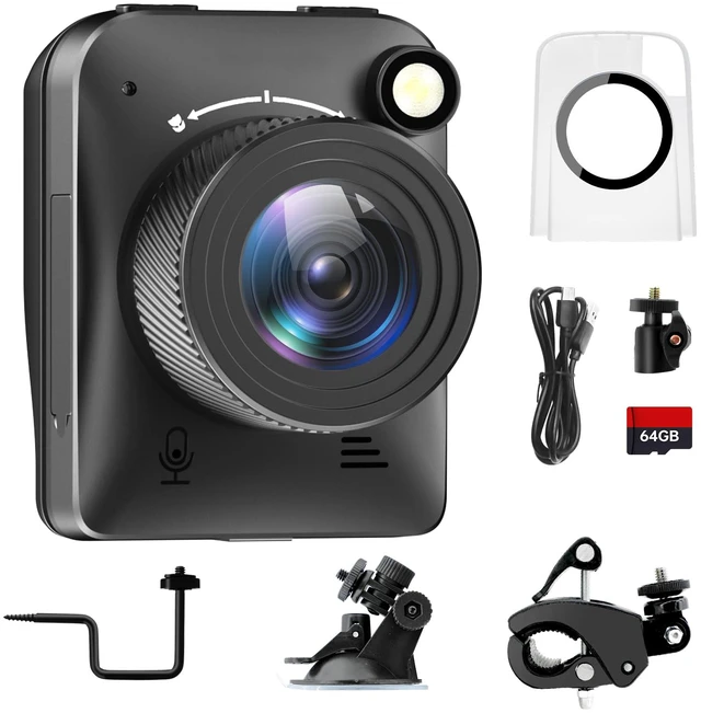 Main image of Time Lapse Camera, 4K FHD Timelapse Camera Outdoor, Waterproof Level IP66, for Record Outdoor Construction, Weather, Plant, 6 Month Battery Life, 64 GB TF Card Included