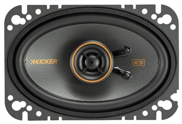 Alt view image 2 of 5 - 51KSC4604 KS-Series 4x6 Coaxial Speakers with.5" tweeters, 4-Ohm, Pair