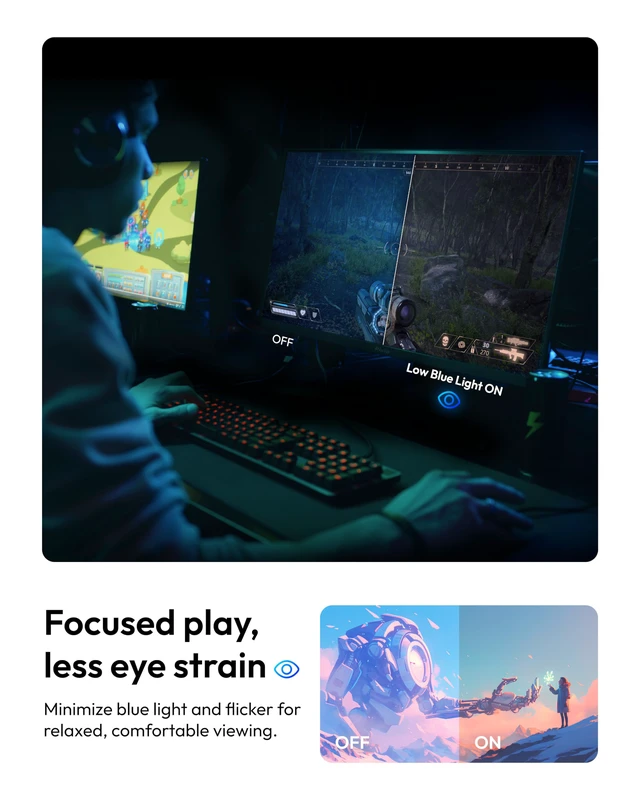 Alt view image 7 of 7 - PXC248 Wave White 24 inch 200Hz Refresh Rate FHD 1080p Resolution 1500R Curve Fast VA Panel 1ms GTG Response Time Adaptive Sync HDR Curved Gaming Monitor