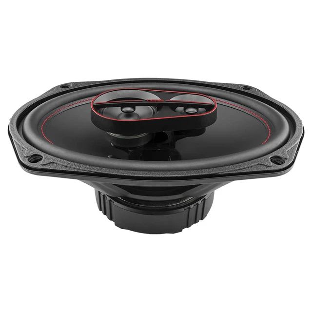Alt view image 7 of 7 - G6.9Xi GEN-X 6x9 3-Way Coaxial Speakers 180 Watts 4-Ohm with Mylar Dome Tweeters - Grill Included - Full Range Speaker Great for Car Stereo Sound System - Pair