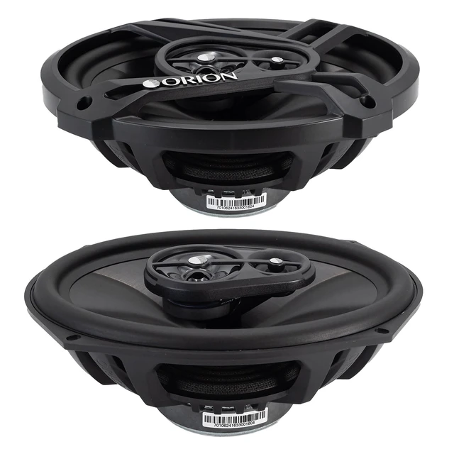 Alt view image 5 of 7 - Cobalt Series CB693 6x9 3-Way Coaxial Car Speakers, 320W, 4 Ohms, Full Range, Enhanced Bass, Polypropylene Cone & Butyl Rubber Surround, Easy Install, Grills Included (Pair)