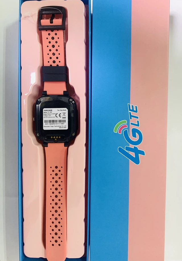 Alt view image 7 of 7 - Kids 4G GPS Smart Watch Video Phone Call SOS Real-Time Tracker Global,Call & Text,Kid-Safe,School Focus,Parental Controls,Emergency Alerts,Waterproof,Camera,Pedometer,Anti-lost,Geo-fence