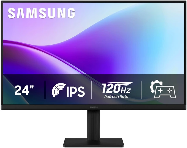 Main image of 24" S3 (S32GF) FHD High Resolution 120Hz Monitor with IPS Panel, Flicker Free, Eye Saver Mode, LS24F320GANXZA, 2025