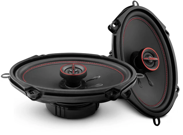 Main image of GEN-X5.7 Coaxial Speaker - 5x7, 3-Way, 165W Max, 50W RMS, Black Paper Cone, Two Mylar Dome Tweeters, 4 Ohms - Clarity Unparalled by Other Speakers in Their Class (2 Speakers)