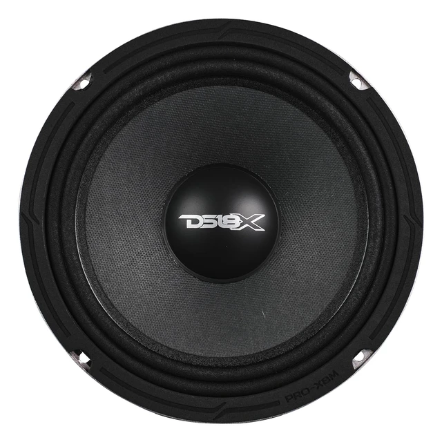 Alt view image 5 of 7 - PRO-X8M Loudspeaker - 8", Midrange, Red Steel Basket, 550W Max, 275W RMS, 8 Ohms - Premium Quality Audio Door Speakers for Car or Truck Stereo Sound System (1 Speaker), Classic
