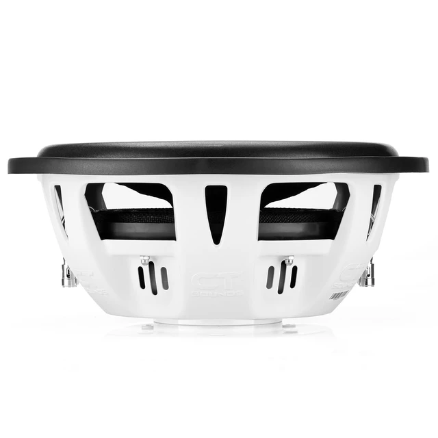 Alt view image 5 of 6 - Hydro 10 Dual 2-Ohm 1000-Watt Shallow Mount Car Subwoofer
