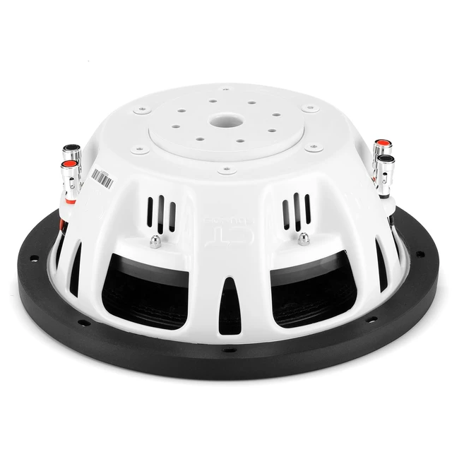 Alt view image 2 of 6 - Hydro 10 Dual 2-Ohm 1000-Watt Shallow Mount Car Subwoofer