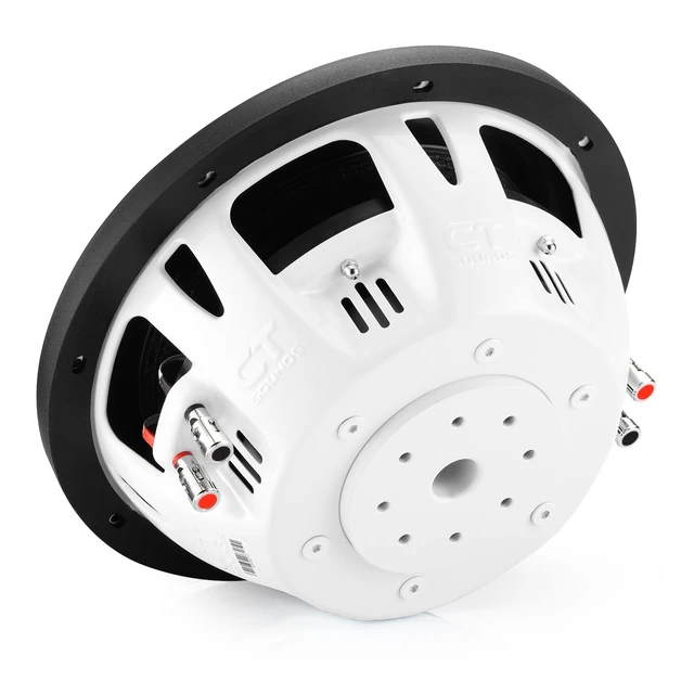 Alt view image 4 of 6 - Hydro 10 Dual 2-Ohm 1000-Watt Shallow Mount Car Subwoofer