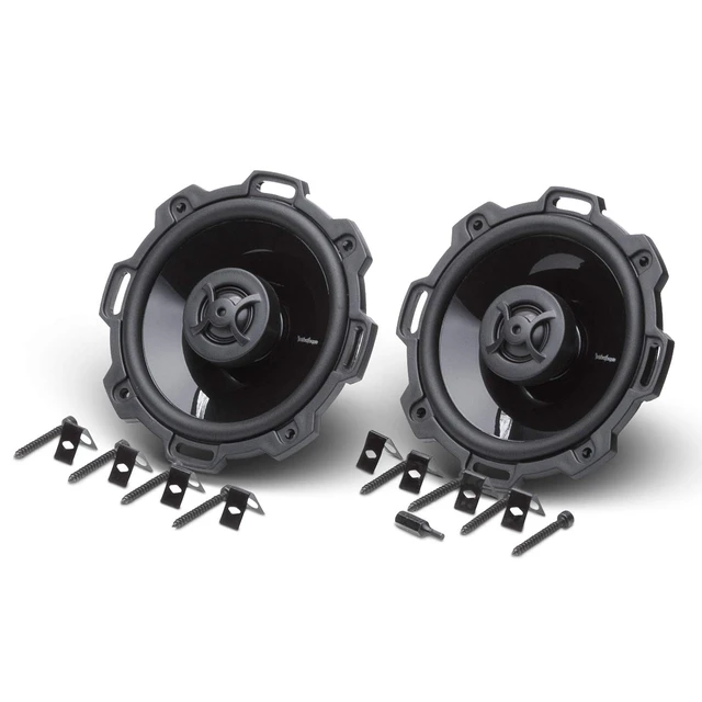 Alt view image 4 of 6 - P142 Punch 4" 2-Way Coaxial Full Range Speakers - Black (Pair)