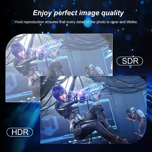 Alt view image 5 of 7 - 27 inch Curved Gaming Monitor, FHD 1920x1080, 75Hz/100Hz Refresh Rate, 1800R Curvature, HDR,99% sRGB,1800R,HDMI,Ultra-Thin Bezel, VESA Mountable, for Home Office/Gaming/Entertainment
